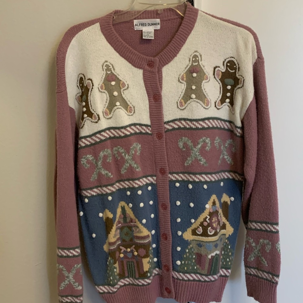 Women’s vintage Christmas Alfred Dunner sweater size large